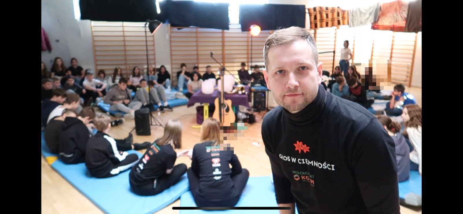 Jestem głównym trenerem Fundacji JBB w projekcie „Głos w ciemności” (2025)
